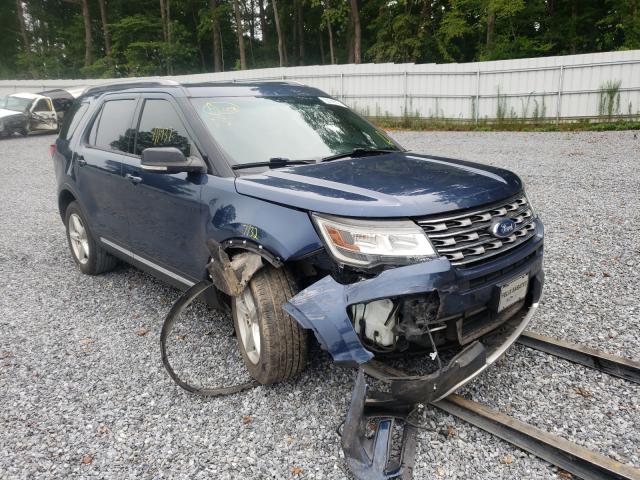 FORD EXPLORER X 2016 with VIN 1FM5K7D81GGA13166 - Photo from auction