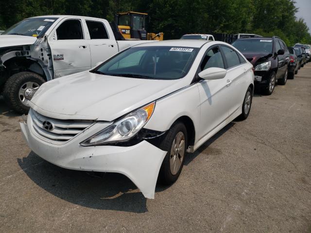 Photo 2 from auction – 2014 HYUNDAI SONATA GLS with VIN 5NPEB4AC5EH818124