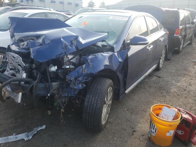 Photo 1 from auction – 2017 HYUNDAI SONATA SPO with VIN 5NPE34AF2HH576176