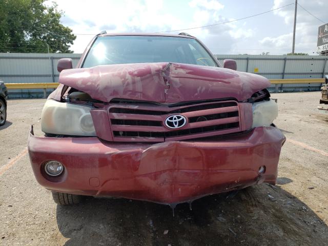 Photo 9 from auction – 2007 TOYOTA HIGHLANDER with VIN JTEEP21A870225051