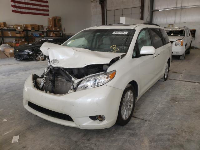 Photo 2 from auction – 2012 TOYOTA SIENNA XLE with VIN 5TDYK3DC9CS236814
