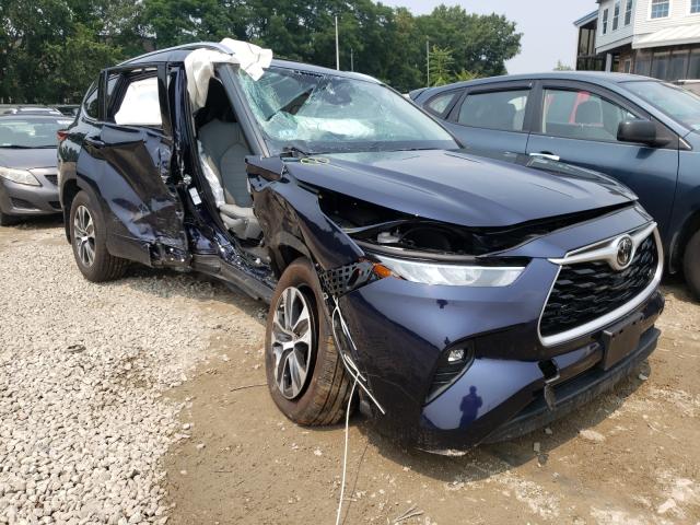 Photo 1 from auction – 2020 TOYOTA HIGHLANDER with VIN 5TDGZRBH1LS046210