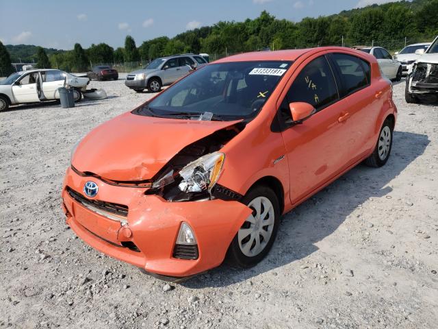 Photo 2 from auction – 2013 TOYOTA PRIUS C with VIN JTDKDTB3XD1055495
