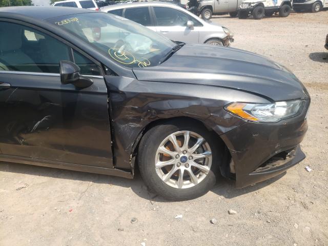 Photo 9 from auction – 2017 FORD FUSION S with VIN 3FA6P0G70HR200631