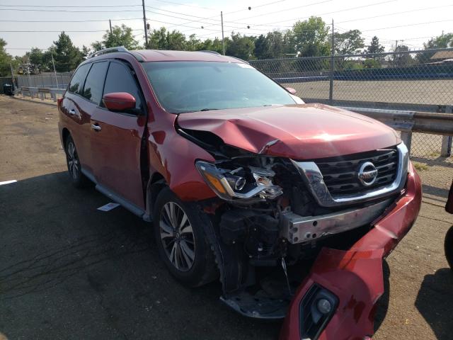 NISSAN PATHFINDER 2017 with VIN 5N1DR2MN4HC673565 - Photo from auction