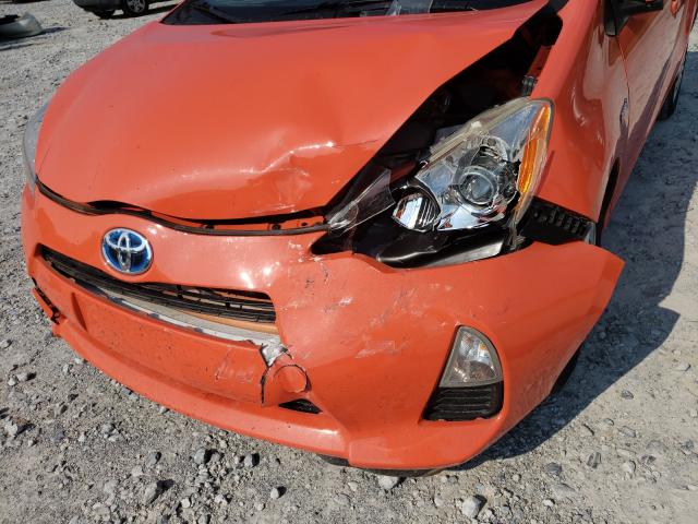 Photo 9 from auction – 2013 TOYOTA PRIUS C with VIN JTDKDTB3XD1055495