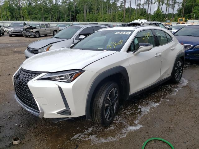 Photo 2 from auction – 2021 LEXUS UX 250H with VIN JTHP9JBH3M2039090
