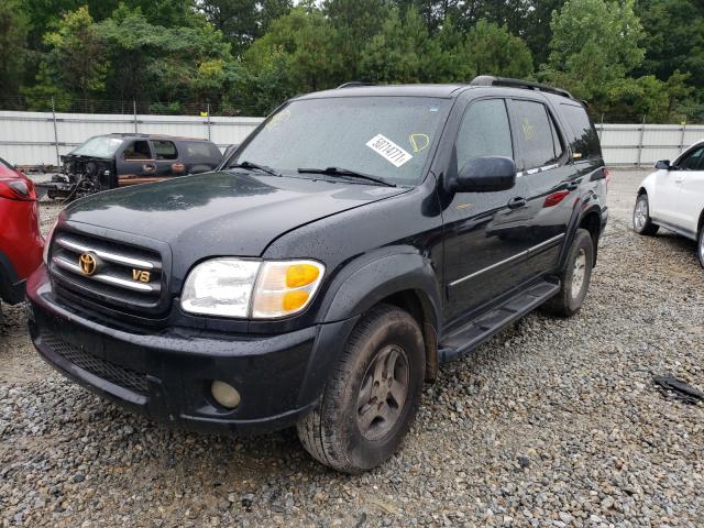 Photo 2 from auction – 2001 TOYOTA SEQUOIA LI with VIN 5TDBT48A01S010529