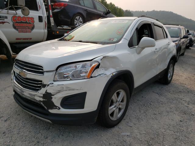 Photo 2 from auction – 2016 CHEVROLET TRAX 1LT with VIN KL7CJPSB4GB577143