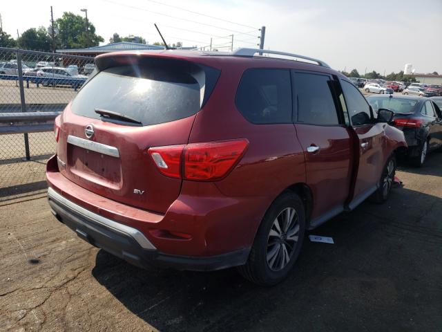 Photo 4 from auction – 2017 NISSAN PATHFINDER with VIN 5N1DR2MN4HC673565