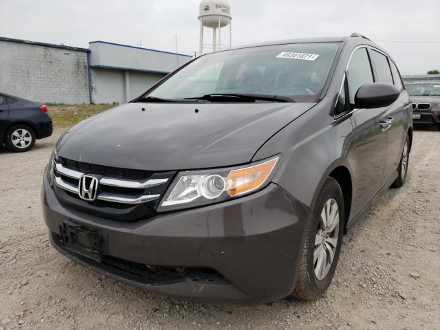 Photo 2 from auction – 2015 HONDA ODYSSEY EX with VIN 5FNRL5H47FB128376