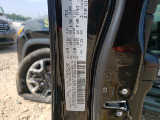 Photo 10 from auction – 2018 JEEP COMPASS TR with VIN 3C4NJDDB8JT128805