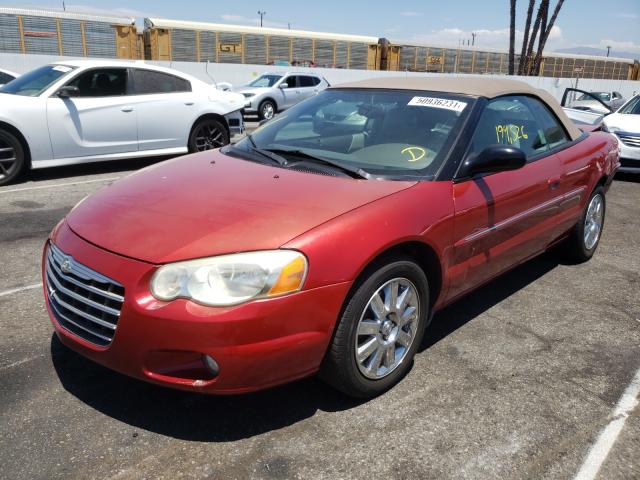 Photo 2 from auction – 2004 CHRYSLER SEBRING LI with VIN 1C3EL65R34N391293