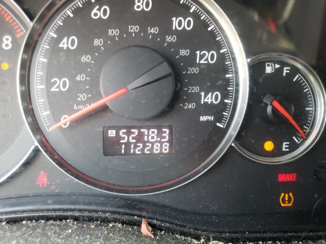 Photo 8 from auction – 2008 SUBARU LEGACY 2.5 with VIN 4S3BL626787220601