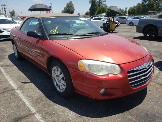 Photo 1 from auction – 2004 CHRYSLER SEBRING LI with VIN 1C3EL65R34N391293