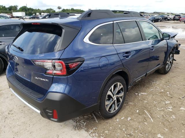 Photo 4 from auction – 2021 SUBARU OUTBACK LI with VIN 4S4BTANC4M3149651