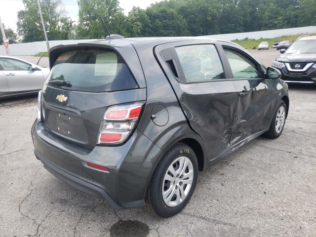Photo 4 from auction – 2020 CHEVROLET SONIC with VIN 1G1JG6SB3L4127980