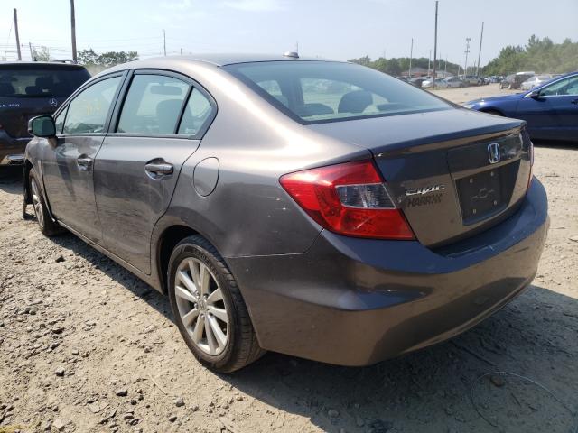 Photo 3 from auction – 2012 HONDA CIVIC EX with VIN 19XFB2F81CE307301