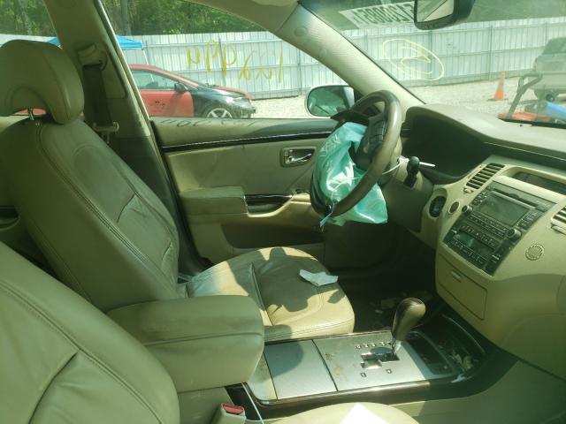 Photo 5 from auction – 2009 HYUNDAI AZERA GLS with VIN KMHFC46D19A351845