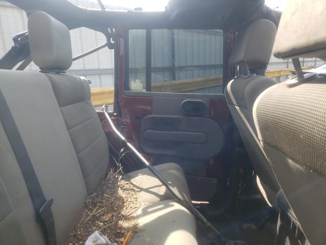 Photo 6 from auction – 2007 JEEP WRANGLER S with VIN 1J8GA59187L140528
