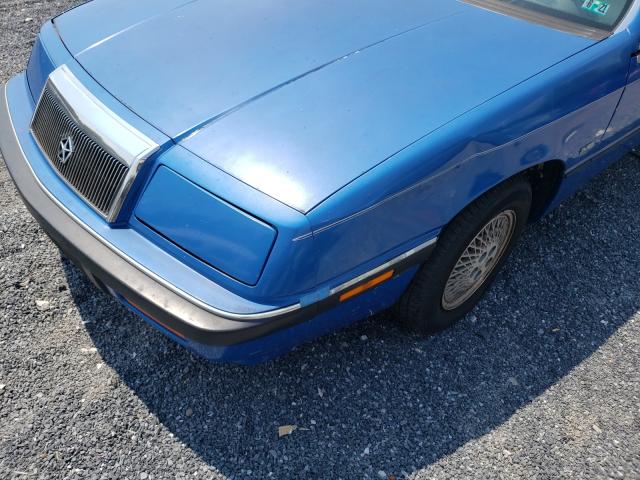 Photo 9 from auction – 1991 CHRYSLER LEBARON with VIN 1C3XJ4533MG162650
