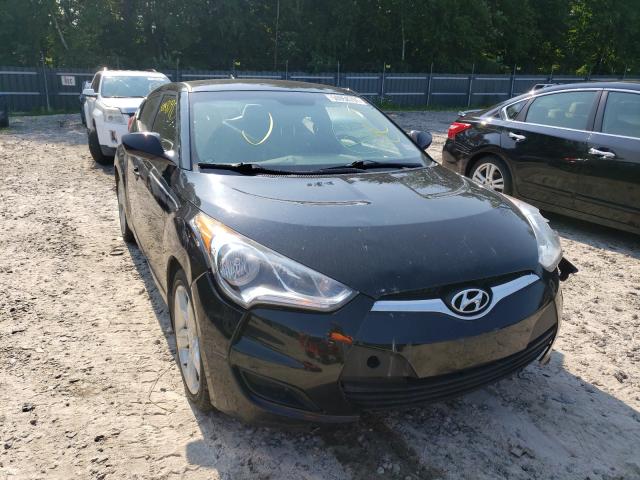 HYUNDAI VELOSTER 2013 with VIN KMHTC6AD2DU127805 - Photo from auction