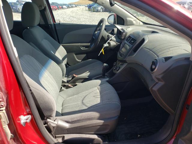 Photo 5 from auction – 2013 CHEVROLET SONIC LT with VIN 1G1JC6SB3D4147255