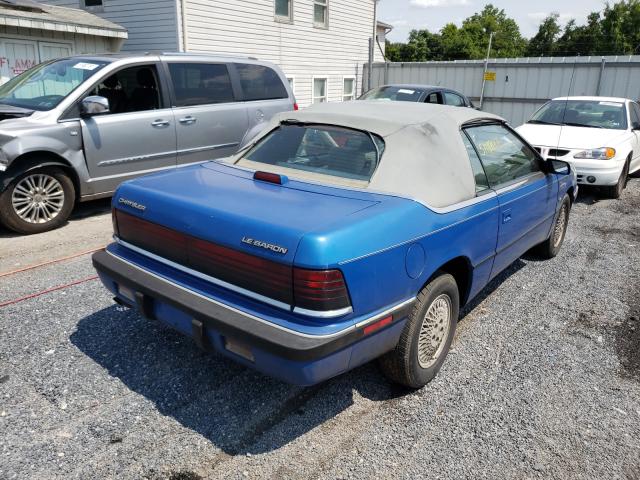 Photo 4 from auction – 1991 CHRYSLER LEBARON with VIN 1C3XJ4533MG162650