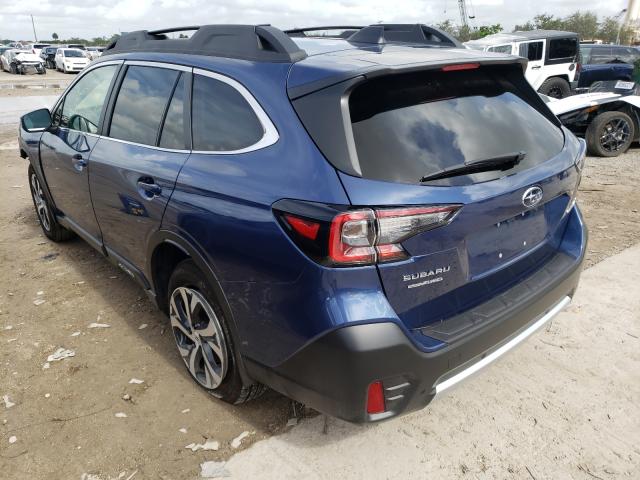Photo 3 from auction – 2021 SUBARU OUTBACK LI with VIN 4S4BTANC4M3149651