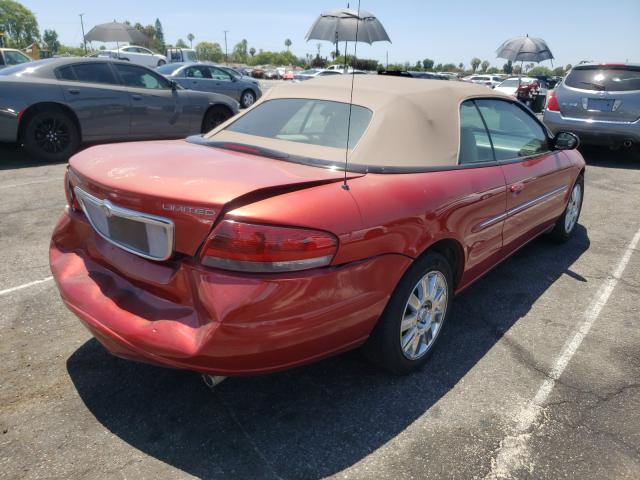 Photo 4 from auction – 2004 CHRYSLER SEBRING LI with VIN 1C3EL65R34N391293