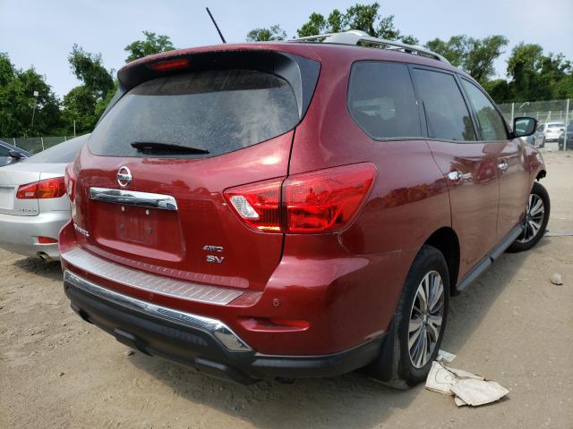 Photo 4 from auction – 2018 NISSAN PATHFINDER with VIN 5N1DR2MM3JC664482