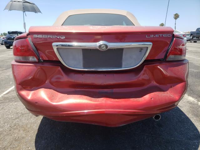 Photo 9 from auction – 2004 CHRYSLER SEBRING LI with VIN 1C3EL65R34N391293