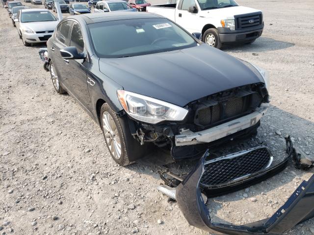 KIA K900 2015 with VIN KNALW4D45F6021171 - Photo from auction