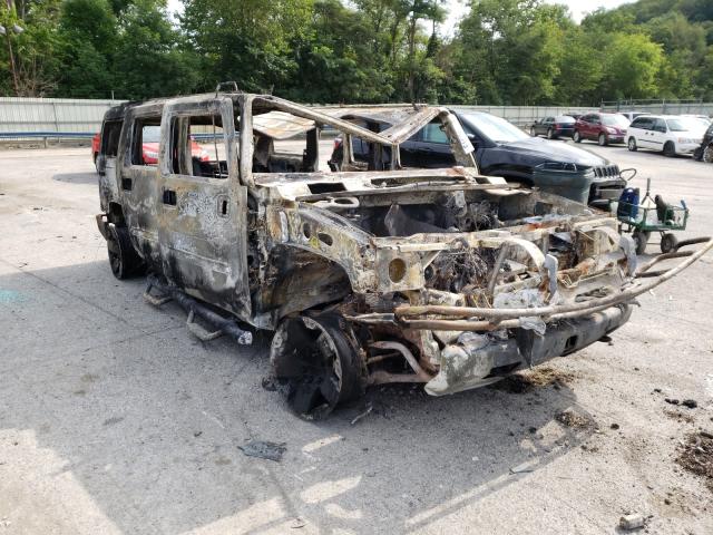 HUMMER H2 2003 with VIN 5GRGN23U03H136191 - Photo from auction