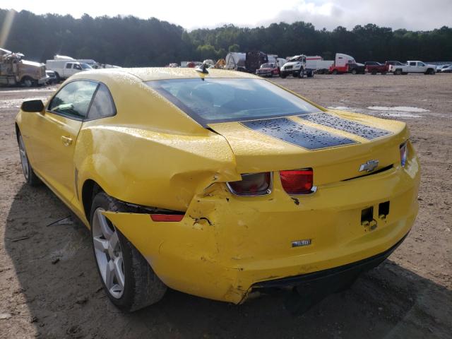 Photo 3 from auction – 2010 CHEVROLET CAMARO LT with VIN 2G1FC1EV0A9101194