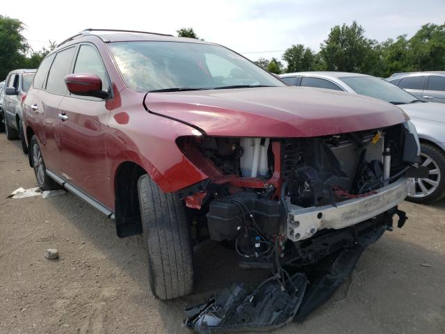 NISSAN PATHFINDER 2018 with VIN 5N1DR2MM3JC664482 - Photo from auction