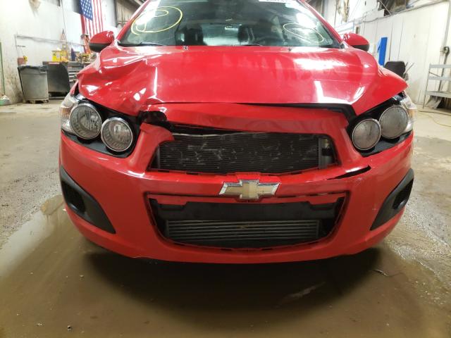 Photo 9 from auction – 2014 CHEVROLET SONIC LT with VIN 1G1JD6SB8E4165782