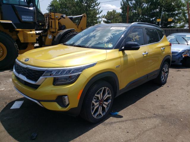 Photo 2 from auction – 2021 KIA SELTOS SX with VIN KNDETCA24M7116622
