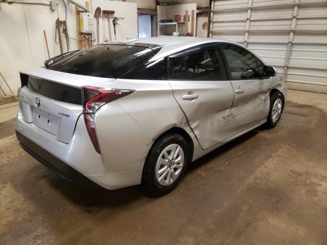 Photo 4 from auction – 2016 TOYOTA PRIUS with VIN JTDKBRFU1G3013821