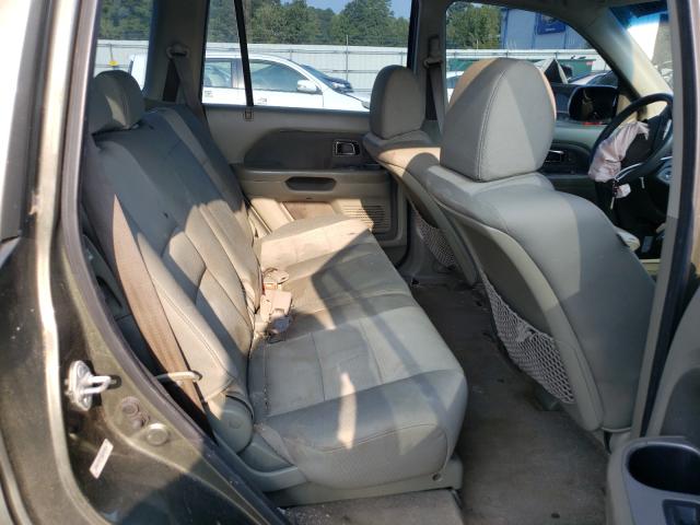 Photo 6 from auction – 2006 HONDA PILOT LX with VIN 5FNYF28116B048904