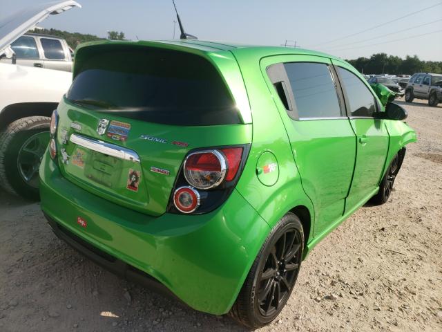 Photo 4 from auction – 2014 CHEVROLET SONIC RS with VIN 1G1JG6SB0E4239784