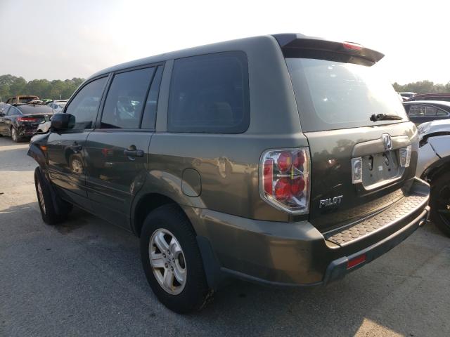 Photo 3 from auction – 2006 HONDA PILOT LX with VIN 5FNYF28116B048904