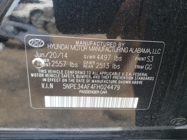 Photo 10 from auction – 2015 HYUNDAI SONATA SPO with VIN 5NPE34AF4FH024479