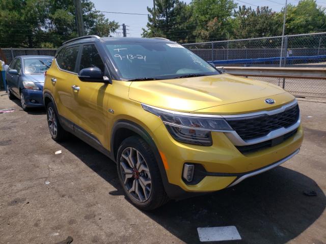 Photo 1 from auction – 2021 KIA SELTOS SX with VIN KNDETCA24M7116622