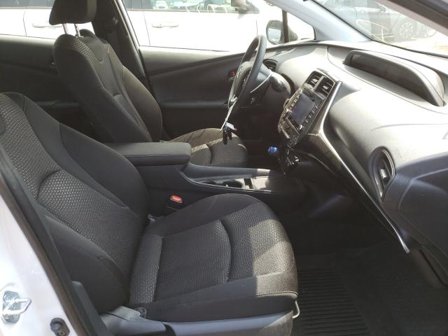 Photo 5 from auction – 2021 TOYOTA PRIUS SPEC with VIN JTDKAMFUXM3135966