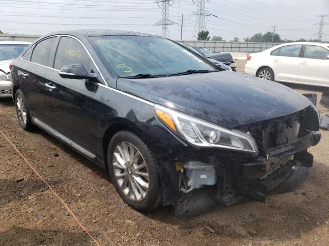HYUNDAI SONATA SPO 2015 with VIN 5NPE34AF4FH024479 - Photo from auction