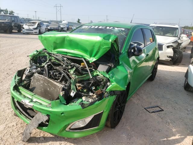 Photo 2 from auction – 2014 CHEVROLET SONIC RS with VIN 1G1JG6SB0E4239784