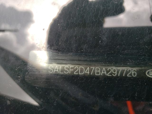 Photo 10 from auction – 2011 LAND ROVER RANGE ROVE with VIN SALSF2D47BA297726