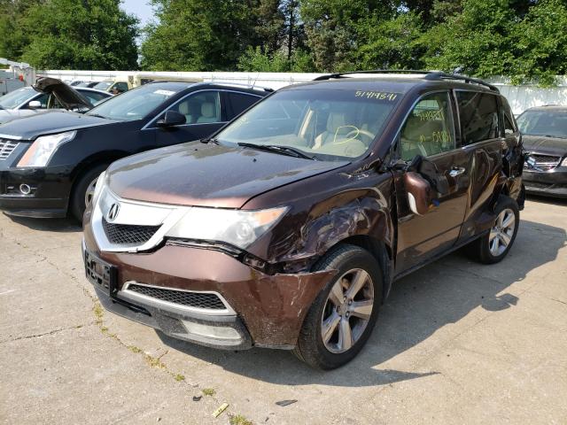 Photo 2 from auction – 2011 ACURA MDX TECHNO with VIN 2HNYD2H65BH503107