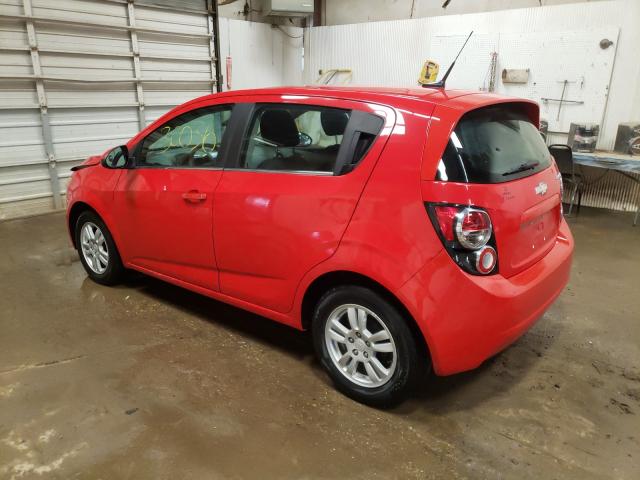 Photo 3 from auction – 2014 CHEVROLET SONIC LT with VIN 1G1JD6SB8E4165782